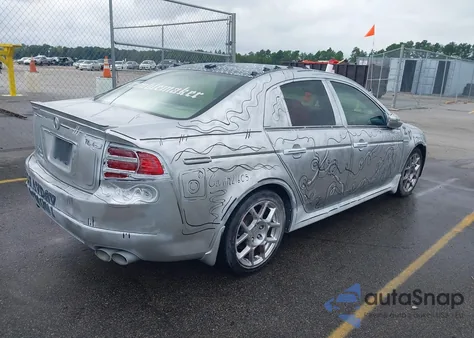 2007 Acura Tl Type S из США, поврежденный, VIN 19UUA76587A007570